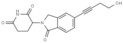 Cas # 2727154-11-0|3- (5- (4-gidroksyburg-1-iyun) - 1-oktoisoindolin-2-yl) Piperidin-2,6 shion